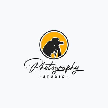 Photographer Logo design vector inspiration