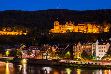 Heidelberg Herbst Landschaft Germany Reisen Ausflug