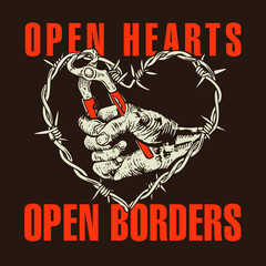 Open Hearts Open Borders