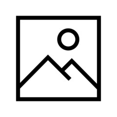 image icon on white background	
