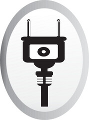 Electricity icon set