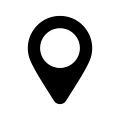 location icon on white background	
