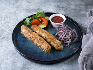 lyulya meat kebab georgian cuisine