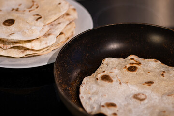 Production of Tex-Mex foods such as burritos, enchiladas, tacos, etc...