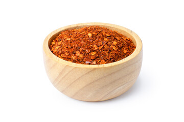 pepper in a wooden bowl