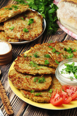 Draniki - a national dish of Belarus