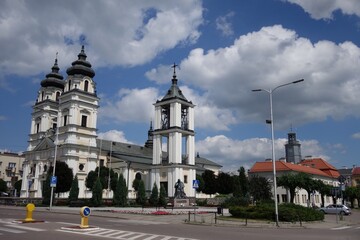 Mlawa, kosciol parafialny.