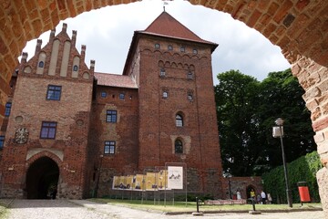 Nidzica, zamek krzyzacki. © M. G. Koperkiewicz