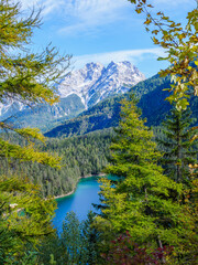 Lake in the Alps of Austria