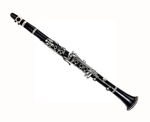 Clarinet, musical instrument of symphony orchestra