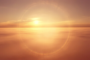 clouds drone view sunset abstract aerial