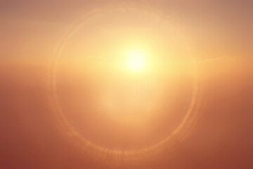 sunset sky gradient abstract sun light nature background