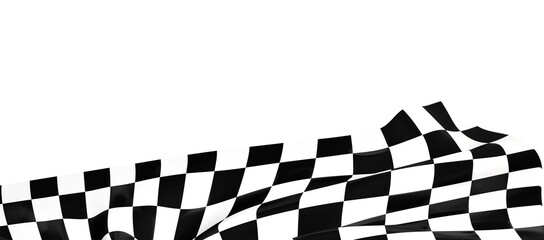 Obraz premium background of checkered flag pattern