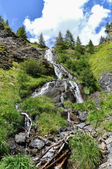 Mountain water, source of life, health and good health. Champsaur.