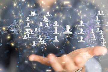 team hierarchy connection group digital