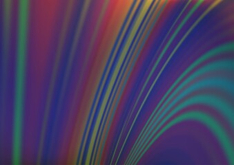 Light BLUE vector blurred shine abstract pattern.