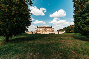 Pidhirtsi Castle in the village of Pidhirtsi in Lviv Oblast, western Ukraine