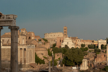 landscape of the coliseum