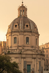 beautiful cupola in the center of Rome