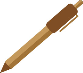 brown pen