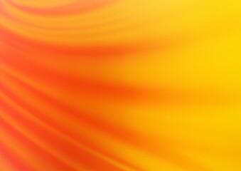 Light Yellow, Orange vector abstract bokeh pattern.