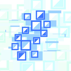Random Data Pixel Technology Background Illustration