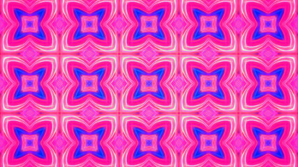 Abstract multicolored symmetrical kaleidoscope background