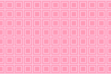 abstract square seamless pattern on pink background vector