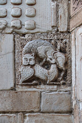 DECORI MURARI ANTICHI AD ATENE IN GRECIA