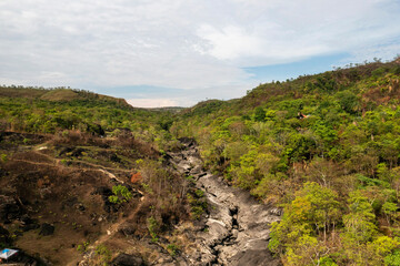 Paisagem mostrando a chapada dos veadeiros