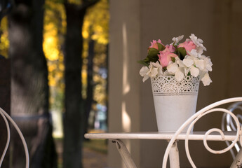 Autumn in the park of Oranienbaum. St. Petersburg. Russia.