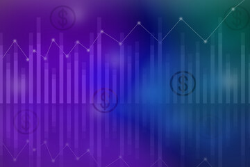 Fototapeta premium 2d illustration dollar gold coin bussiness background concept 