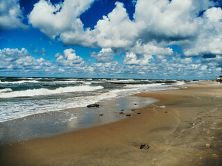 beach and sea