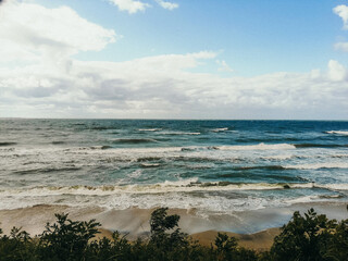 beach and sea