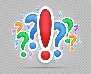 Solution exclamation mark