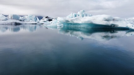 Fototapeta na wymiar Gletschereis Vatnajökull