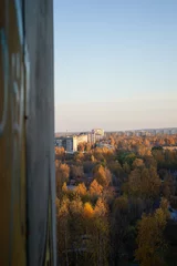 Foto op Canvas autumn in the city © Popov