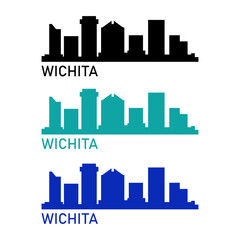 Obraz premium Wichita skyline