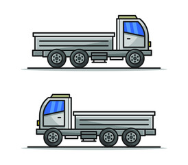 Truck illustrated