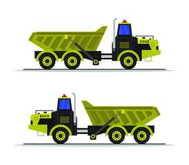 Truck illustrated