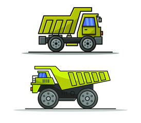 Truck illustrated