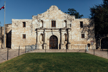 Fototapeta na wymiar The Alamo Mission in San Antonio, Texas