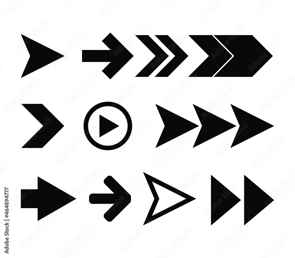 Poster Arrows set