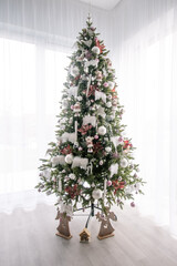Christmas tree, beautiful and magic