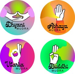 Holy Mudra Mandala Healthy Yogi Sign Set 