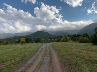 road in the mountains, Margahovit, Armenia