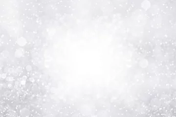 Fancy silver white glitter sparkle background for Christmas snow or anniversary © Stephanie Zieber