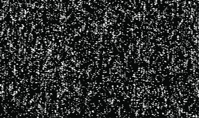 Abstract vector noise. Small particles of debris and dust. Distressed uneven background. Grunge texture overlay with fine grains isolated on white background. Vector illustration. EPS10.