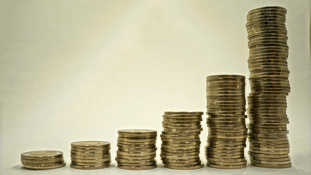 Słupki monet - rosnący potencjał