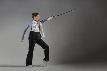 Anti-crisis management, fighting the crisis and problems at work, concept.